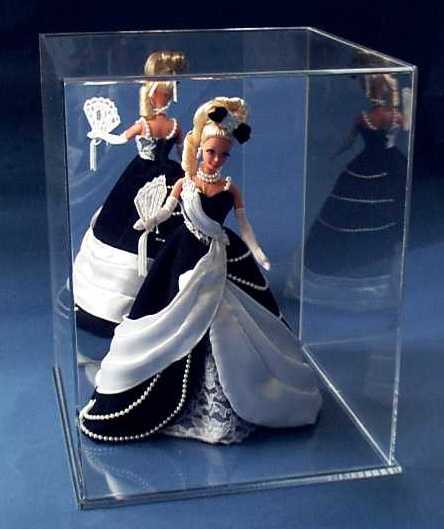 acrylic doll case